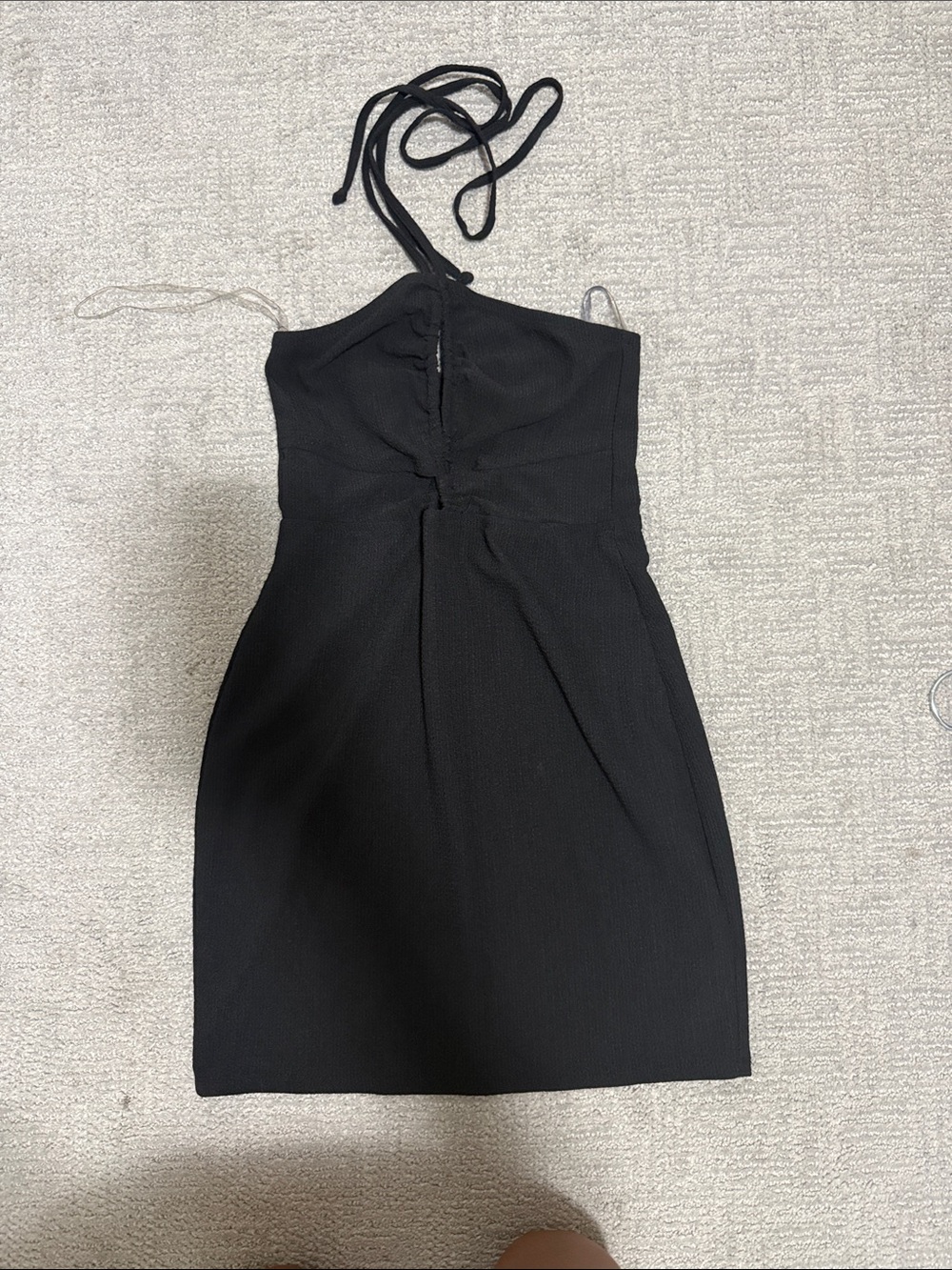 wild fable Black One-Shoulder Mini Dress